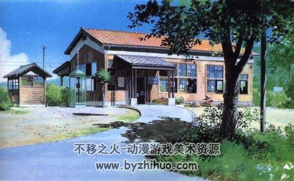 岁月的童话 吉卜力工作室 原画设定欣赏