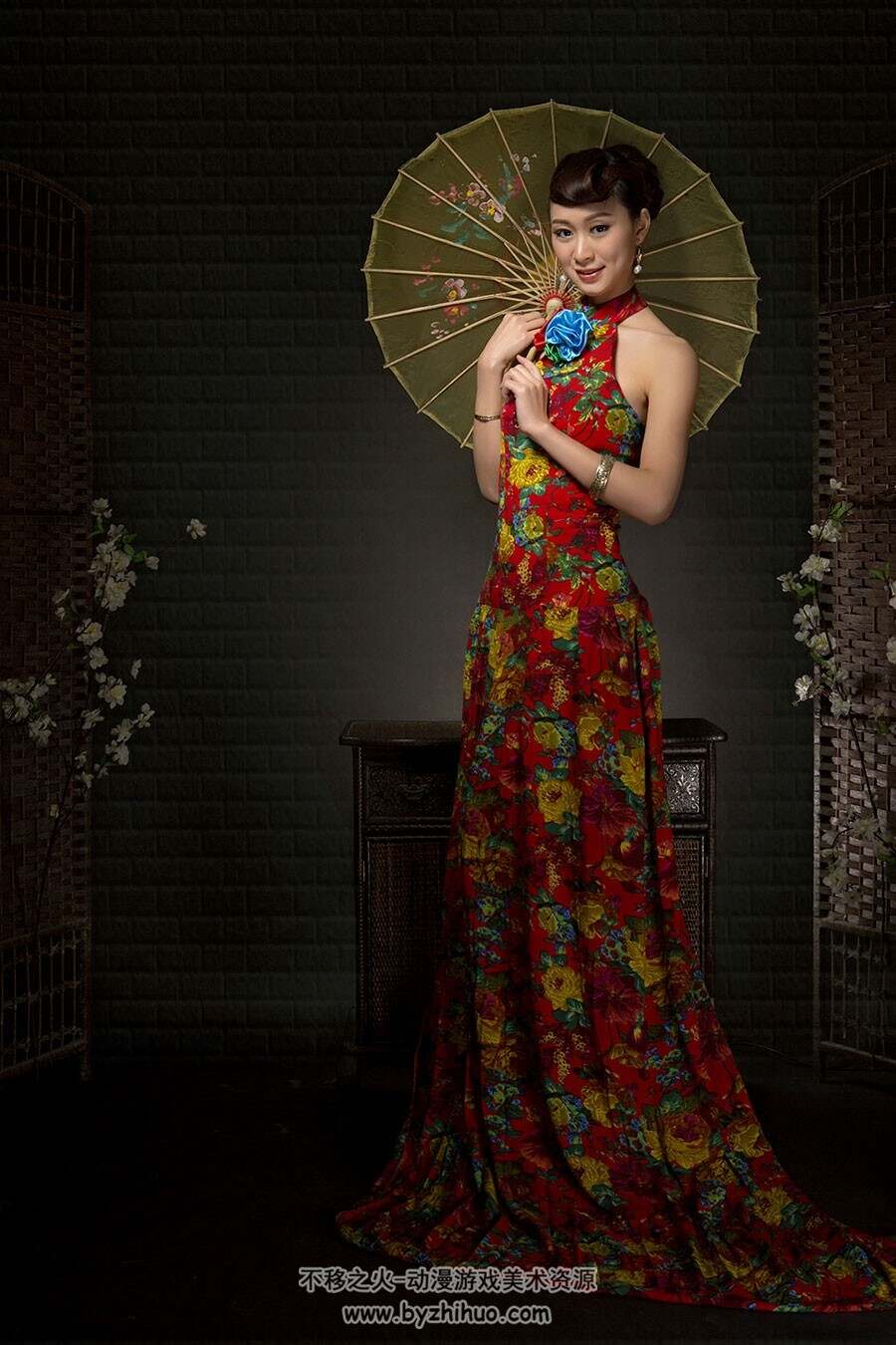 中式旗袍图集分享参考 1000P