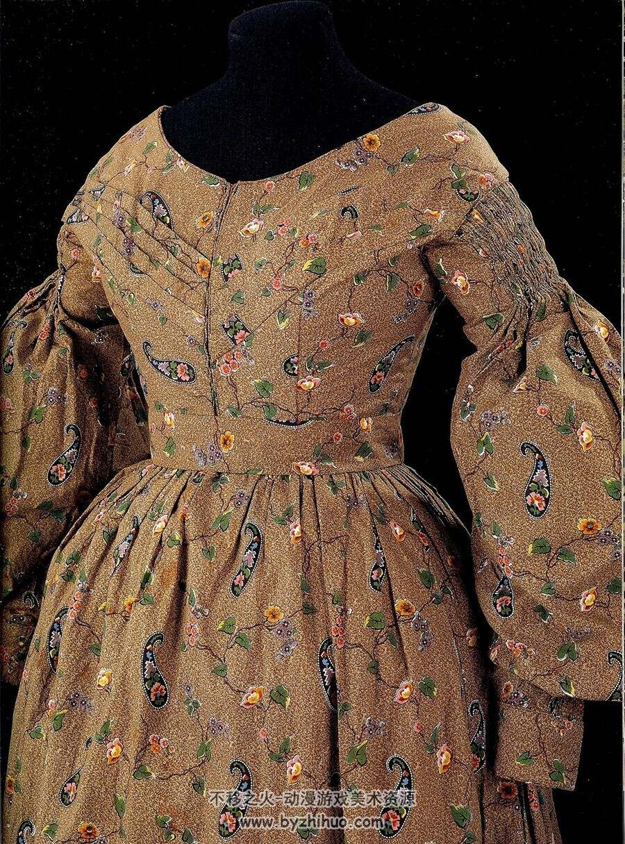19世纪礼服设计细节 Fashion in Detail 素材分享 107P
