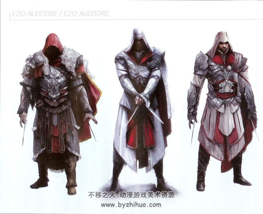 刺客信条：兄弟会 Assassins Creed 限量珍藏画集