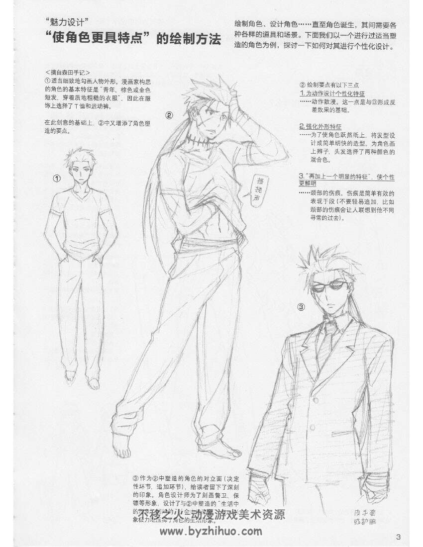 日本漫画大师讲座3：林晃和角丸圆讲—魅力角色造型 190P