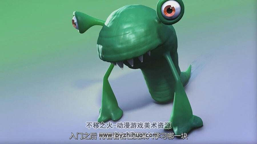 Blender 制作卡通虫子模型基础入门视频教程 附源文件 中文字幕