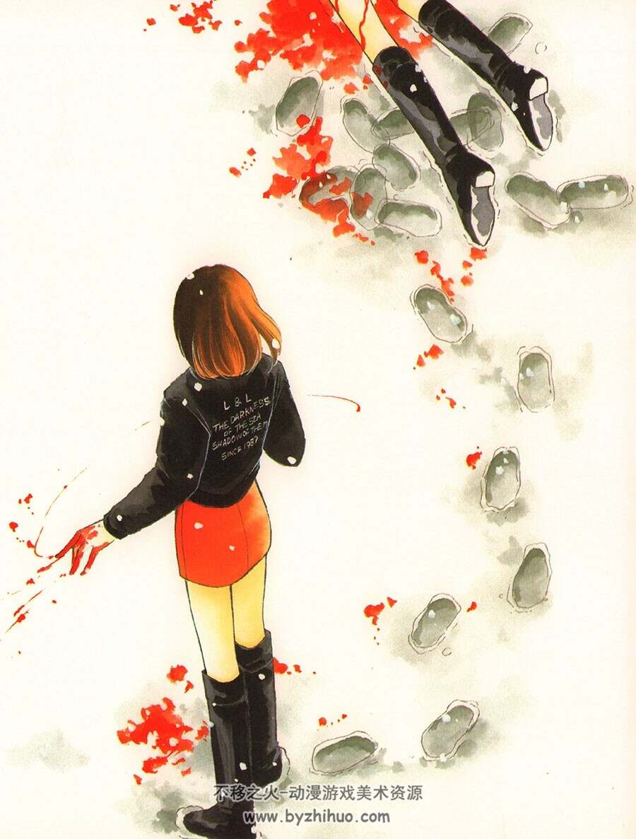 海暗月影 筱原千绘 插画画集