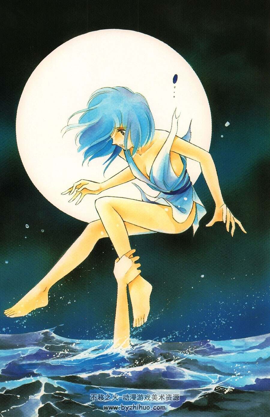 海暗月影筱原千绘插画画集