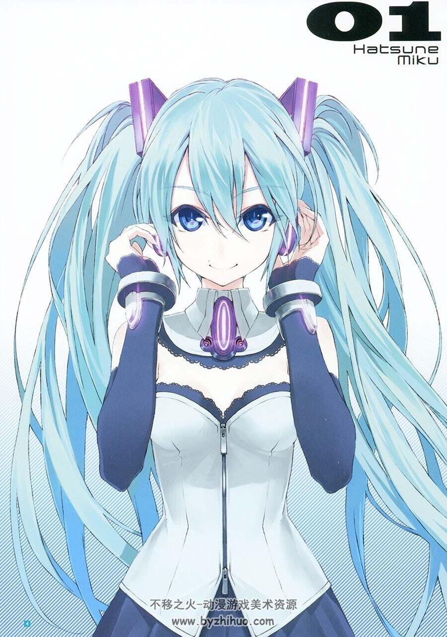 初音未来插画画集graphicscharactercollectioncv01