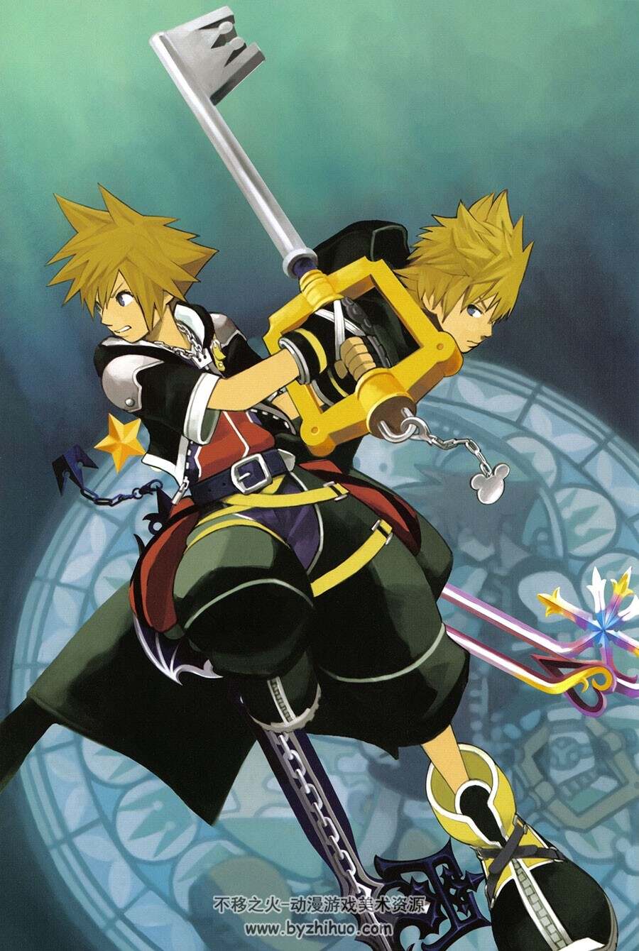 天野シロ画集 キングダムハーツ王国之心  天野シロArt Works Kingdom Hearts