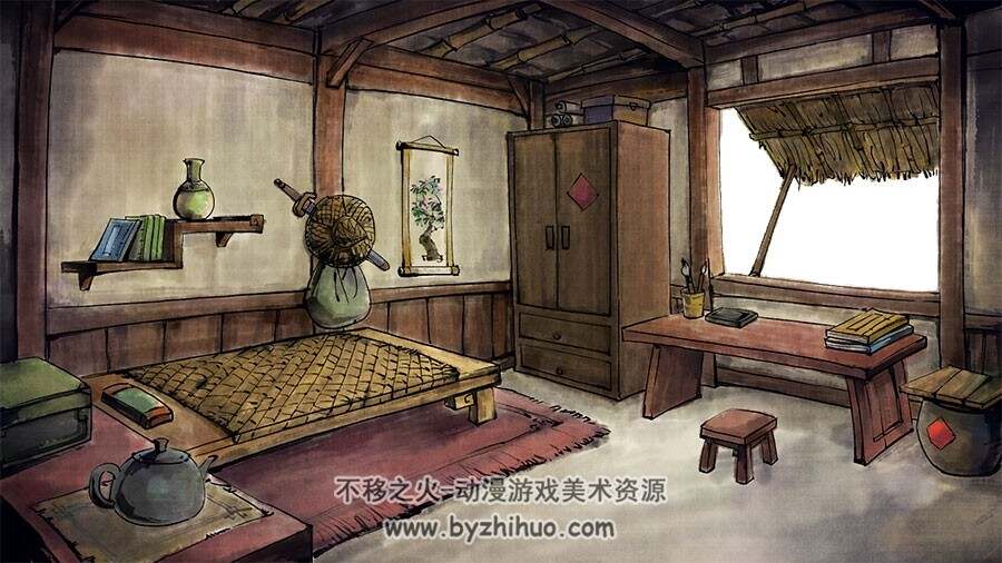 游戏场景背景 中国风素材分享 27P