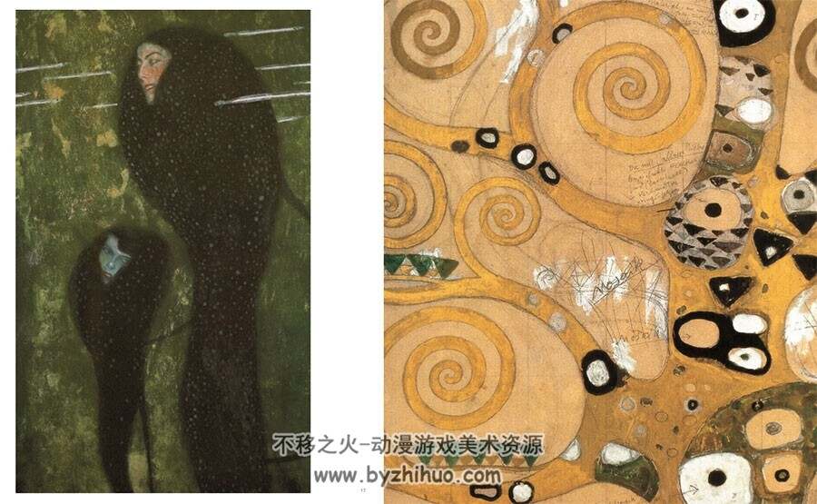 Klimt  克里姆特 个人作品画集