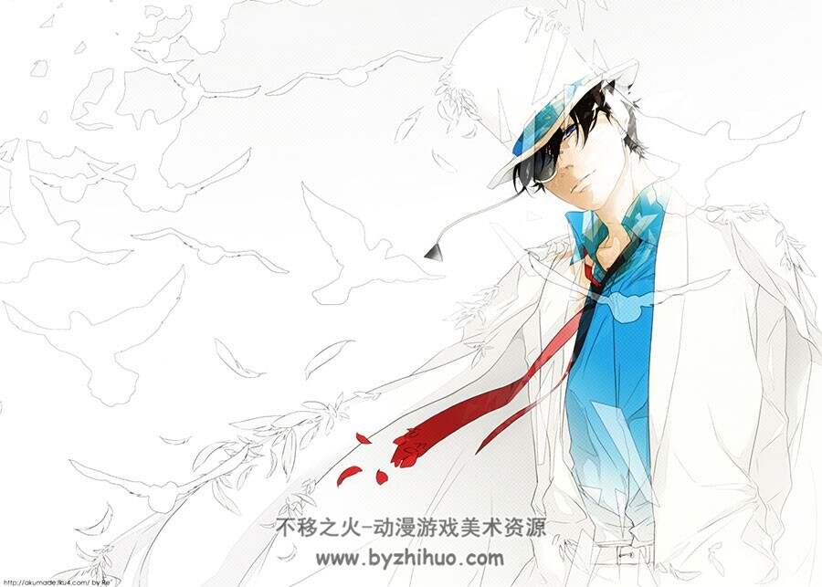 画师 Re°作品插画壁纸图集分享 129P