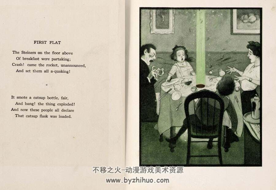 The Rocket Book Newell Peter 儿童绘本 1912