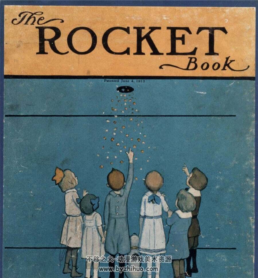 The Rocket Book Newell Peter 儿童绘本 1912