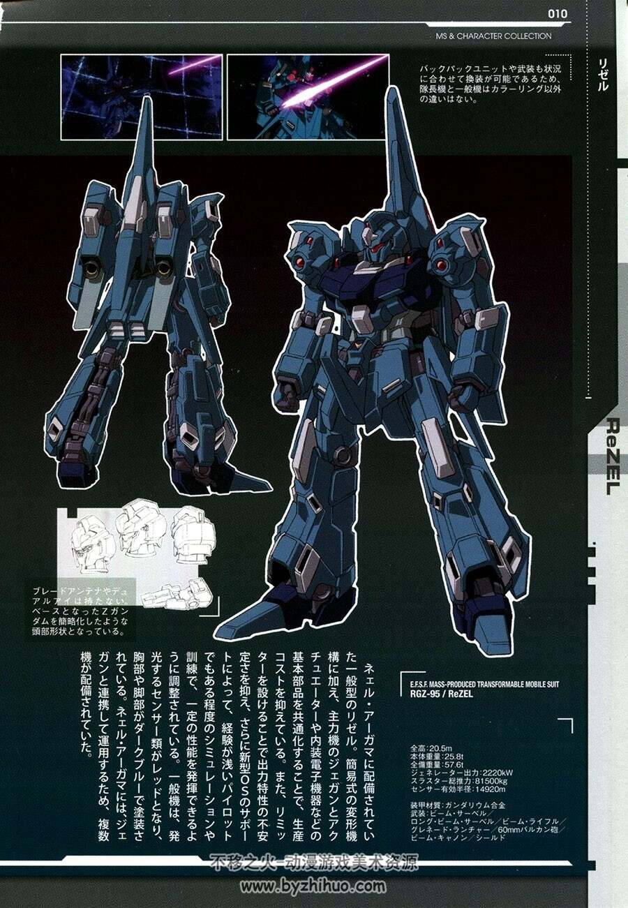 Gundam 机动战士高达 UC  完全资料设定集