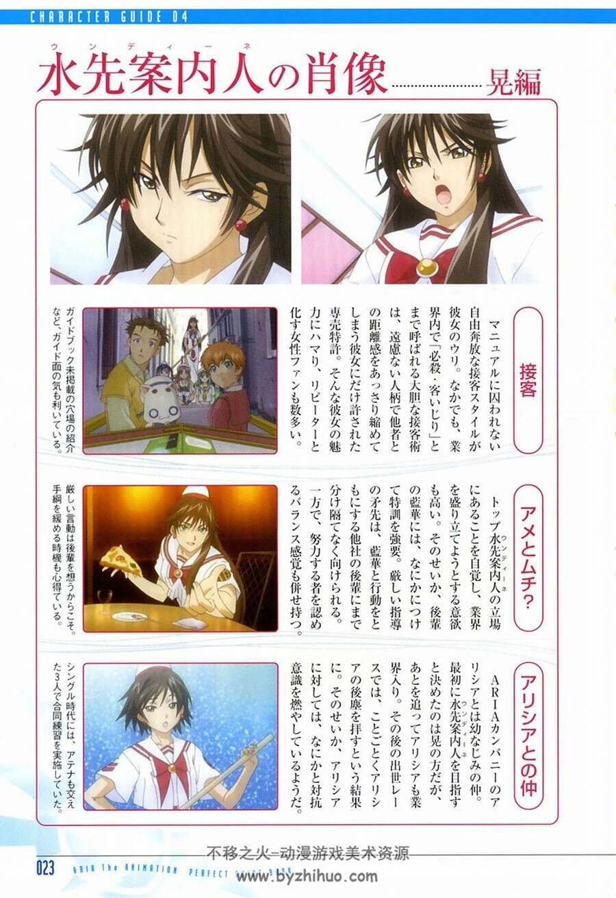 水星领航员 ARIA  动画第一季完美指导手册