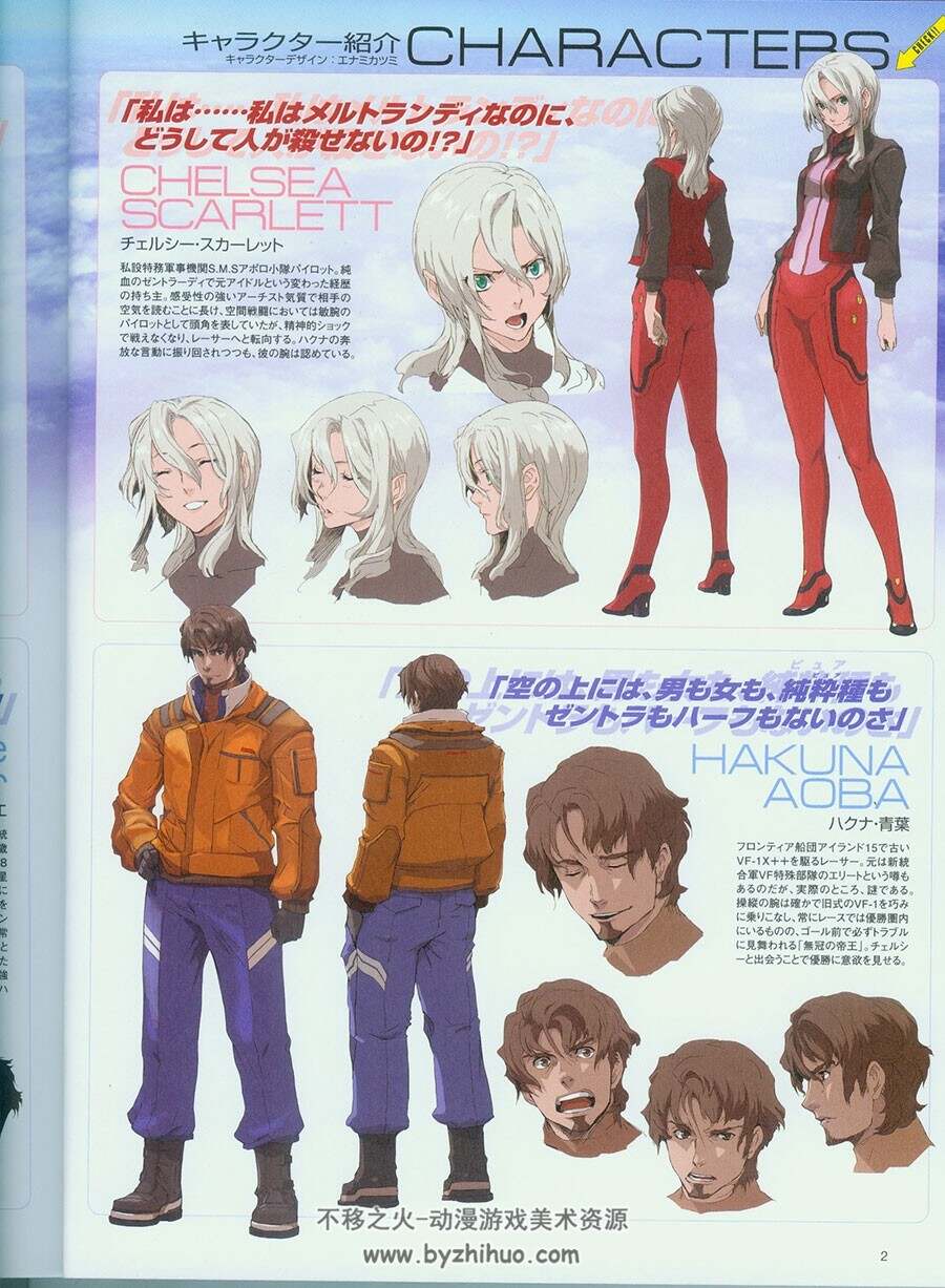 超时空要塞Ride 视觉书 Macross the Ride Visual Book Vol.1-2
