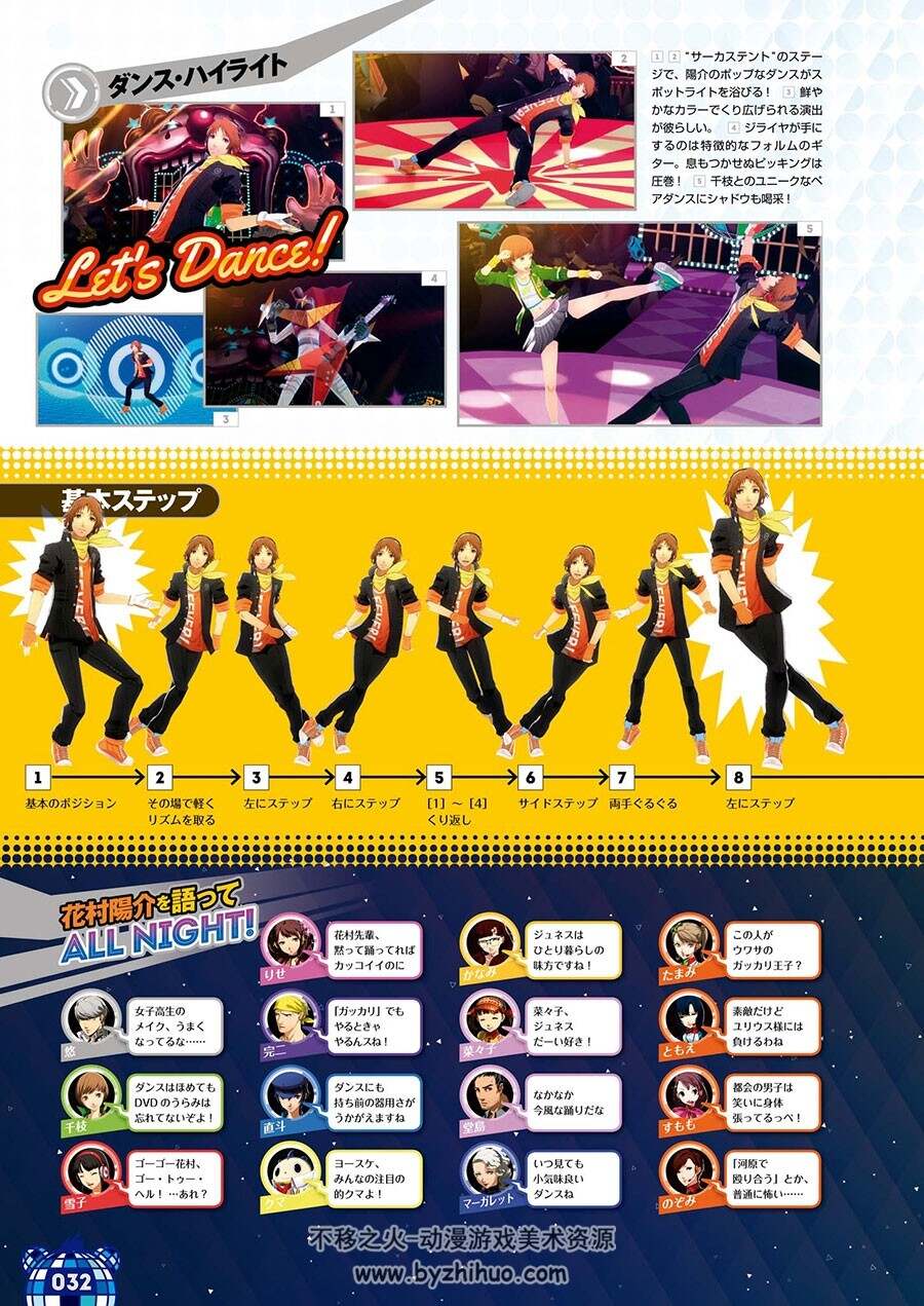 女神异闻录4通宵热舞 官方视觉书 Persona 4 Dance All Night Offical Visual Book