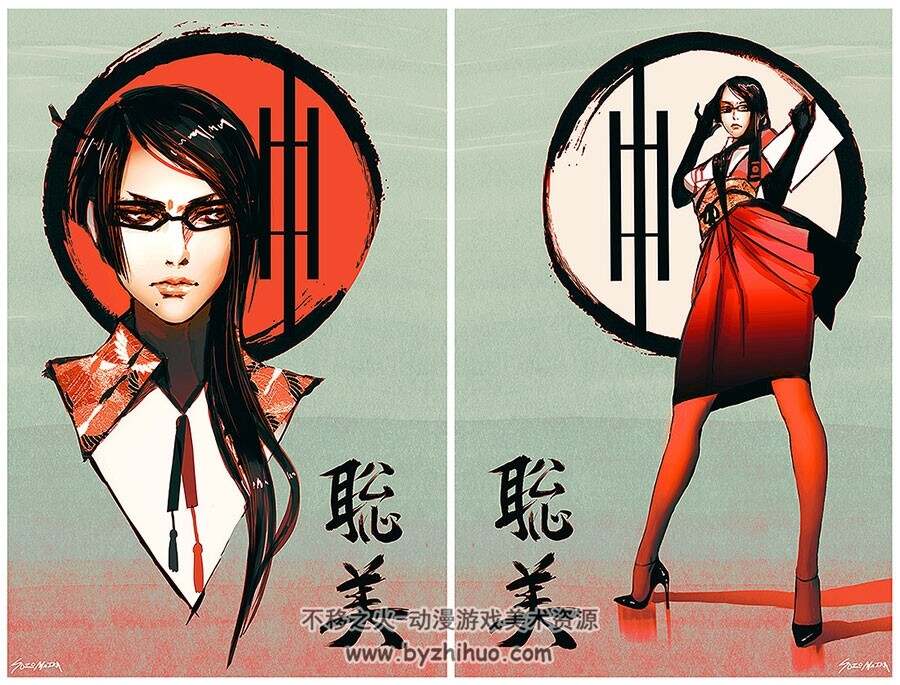 美国画师Maika Sozo 插画壁纸图集分享 91P