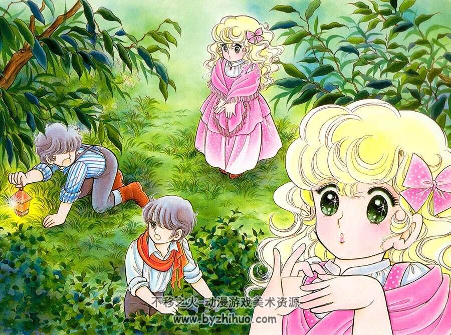 淘气小雪儿乔琪姑娘五十岚优美子插画集含33p彩页漫画