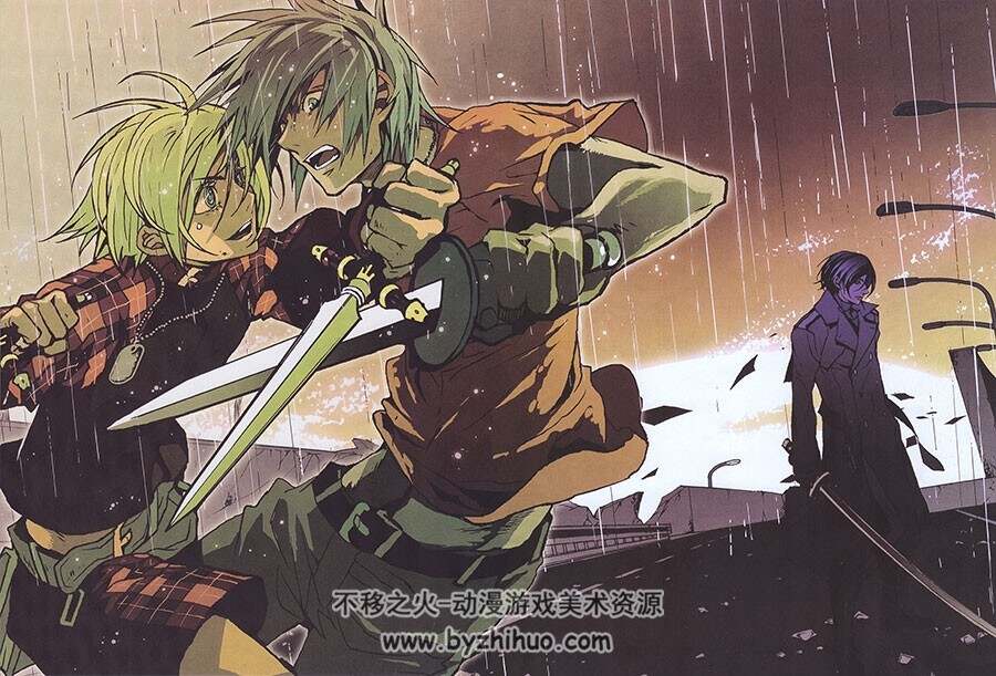 CHAYAMACHI CHiRAL WORKS 插画集茶屋町胜吕X Nitro+CHiRAL - 不移之火
