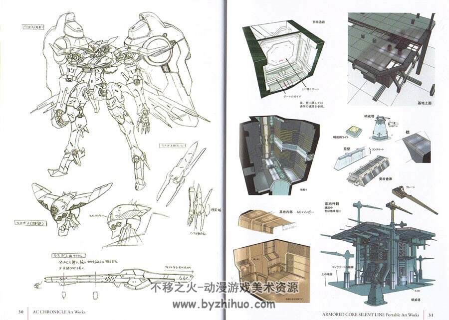 装甲核心 设定资料集 Armored Core Chronicle Art Works Book