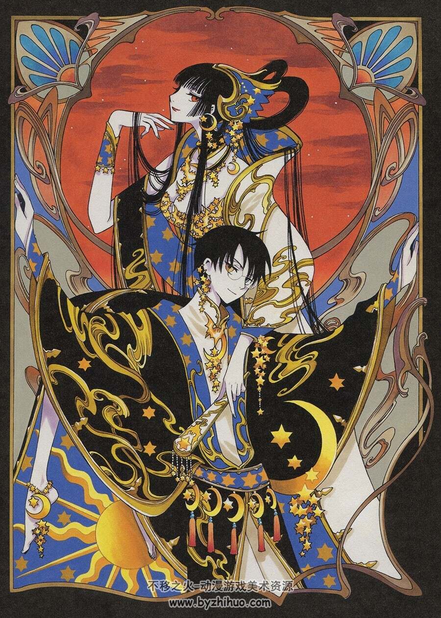 xxxHOLiC 胡蝶ノ夢CLAMP插画画集- 不移之火资源网