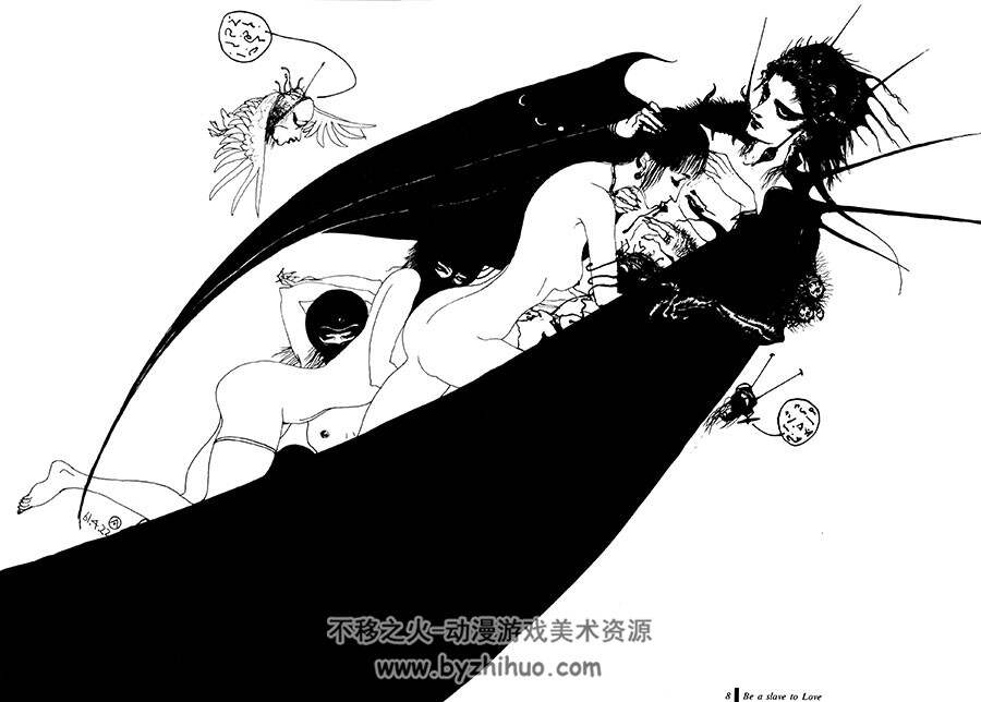 MONO1&2 天野喜孝黑白画集