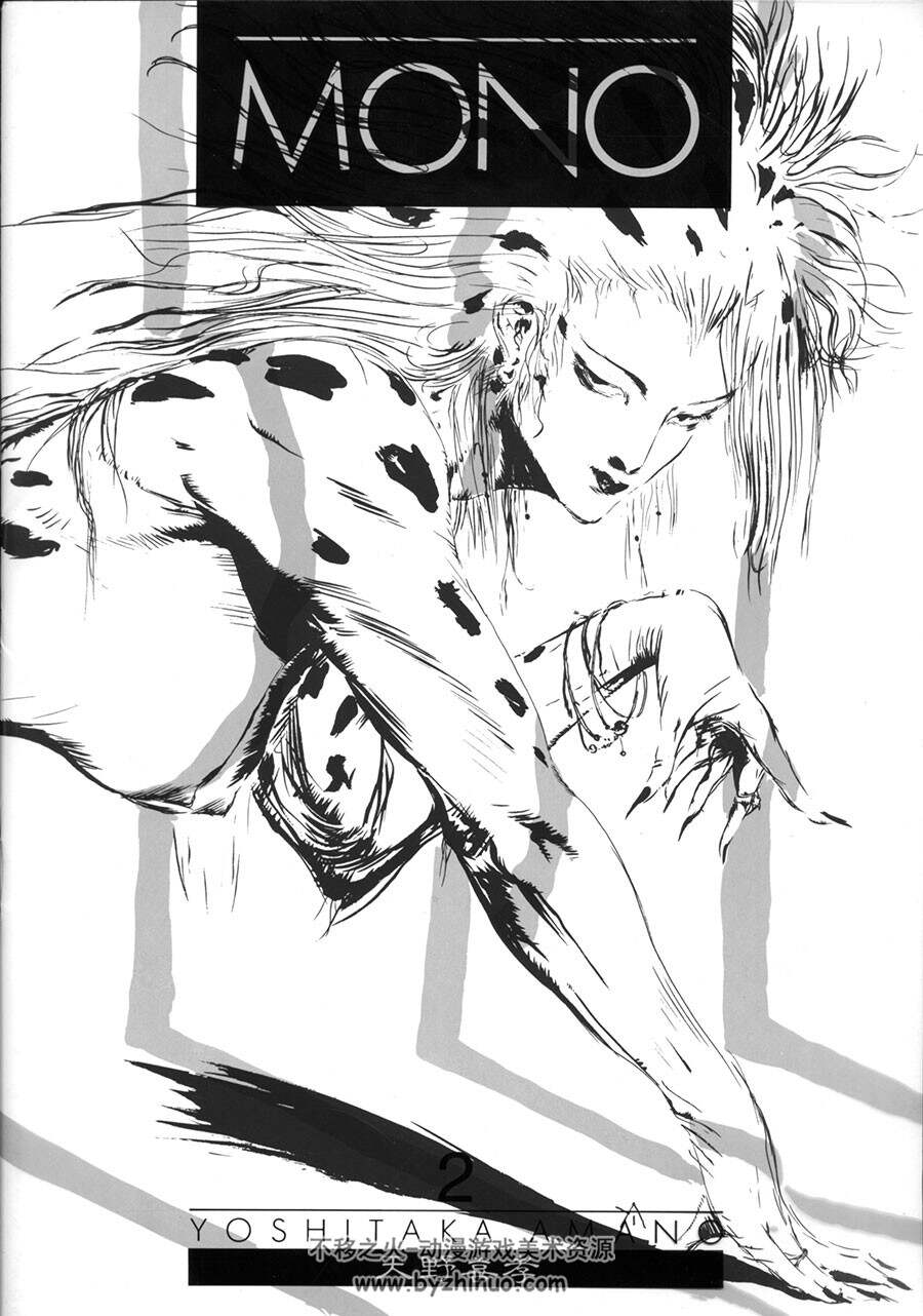 MONO1&2 天野喜孝黑白画集