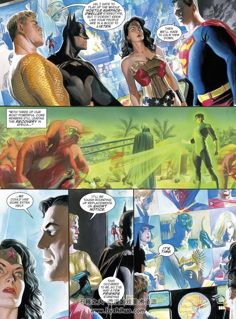 Justice League-The Worlds Greatest Superheroes by Alex Ross