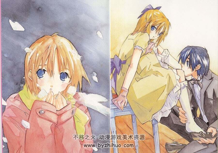 指尖奶茶 漫画家宫野知亲 画集 下载链接