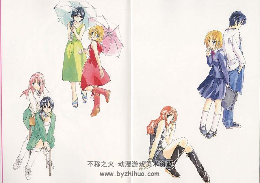 指尖奶茶 漫画家宫野知亲 画集 下载链接