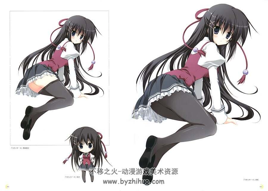 つきツキ!月神来我家！梱枝莉子插画集