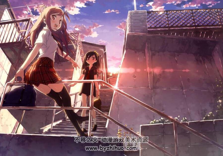 精美线稿加完成彩图 21P