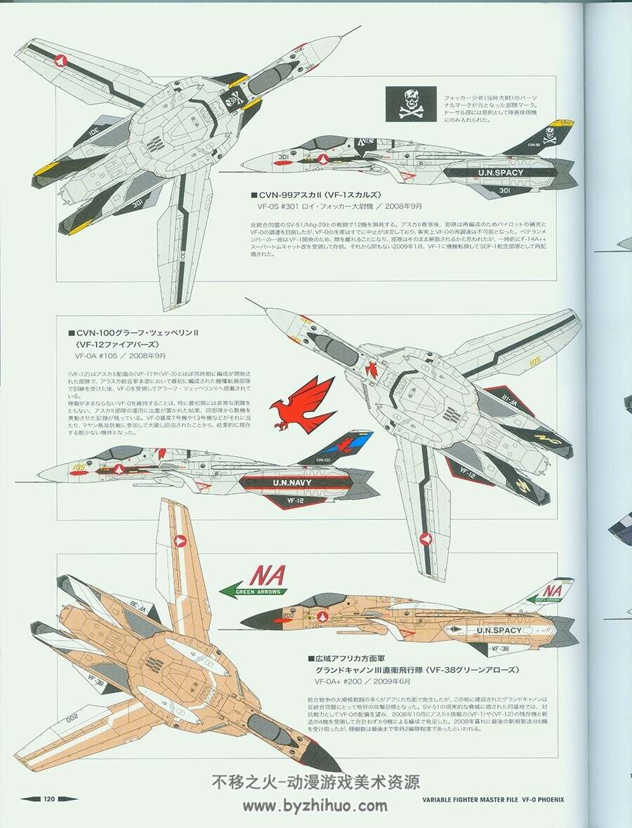 超时空要塞机体 VF-0 Phoenix 设定资料集 附中文版