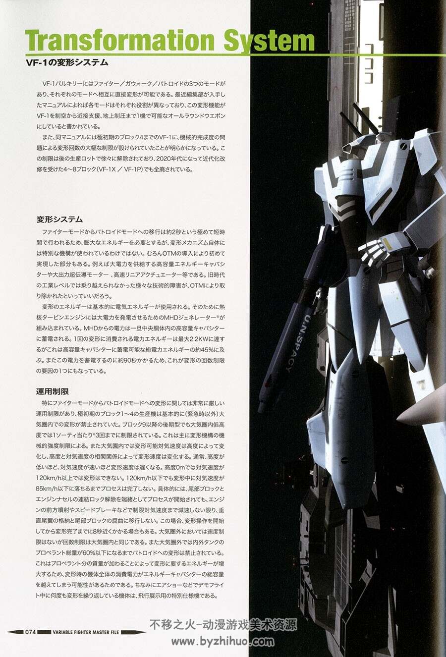 超时空要塞机体 VF-1 Space Wings 设定集 附中文版