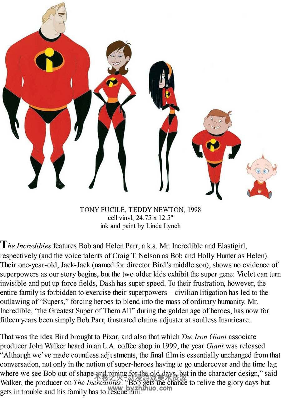 超人总动员 设定画集 The Art of The Incredibles-Mark Cotta Vaz