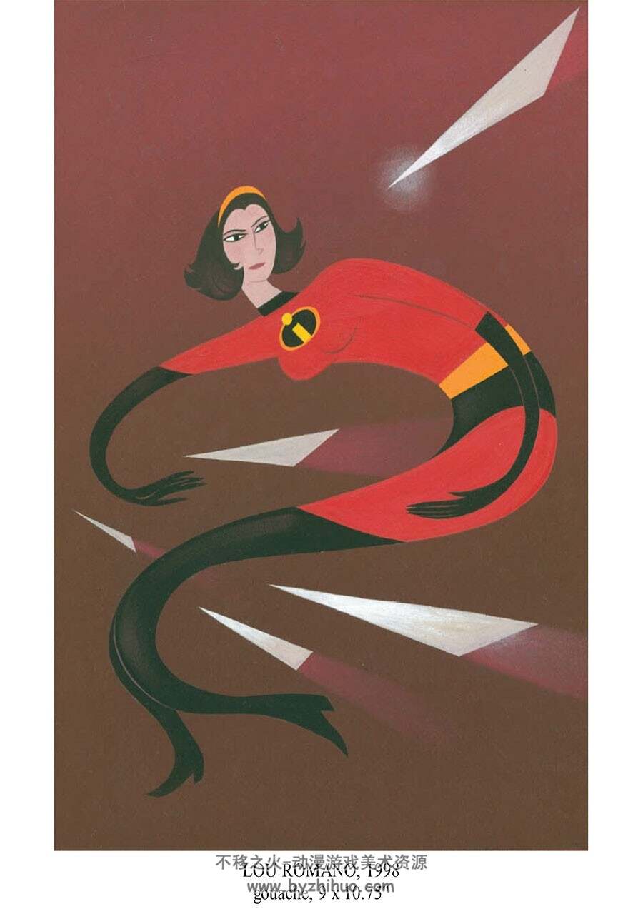 超人总动员 设定画集 The Art of The Incredibles-Mark Cotta Vaz