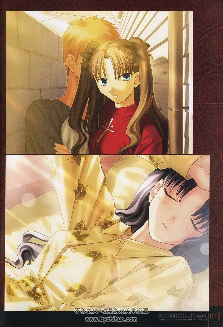 Fate complete material I - Art material 游戏原画集 1