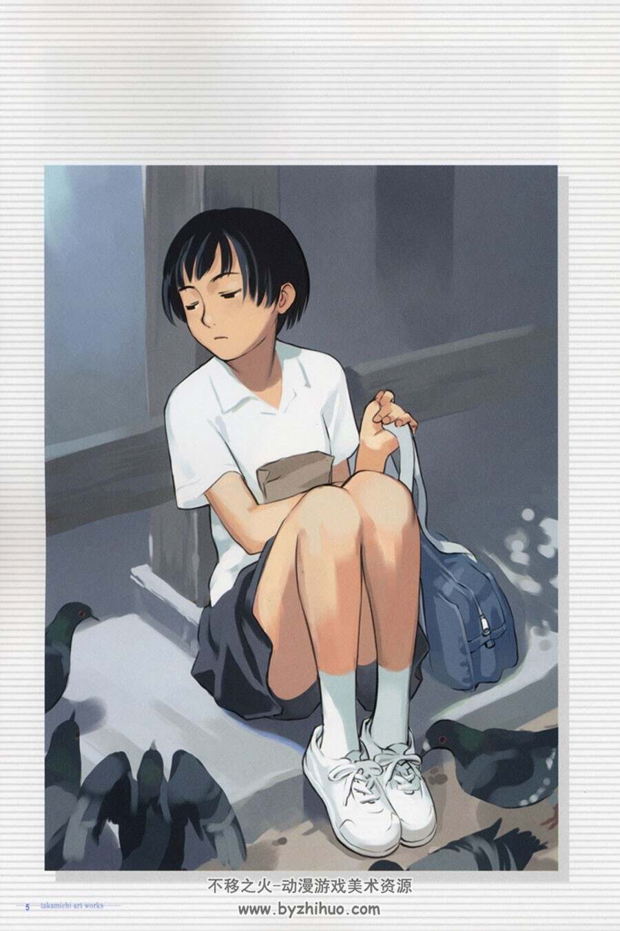 たかみち TAKAMICHI ART WORKS清新少女萝莉插画画集作品集下载
