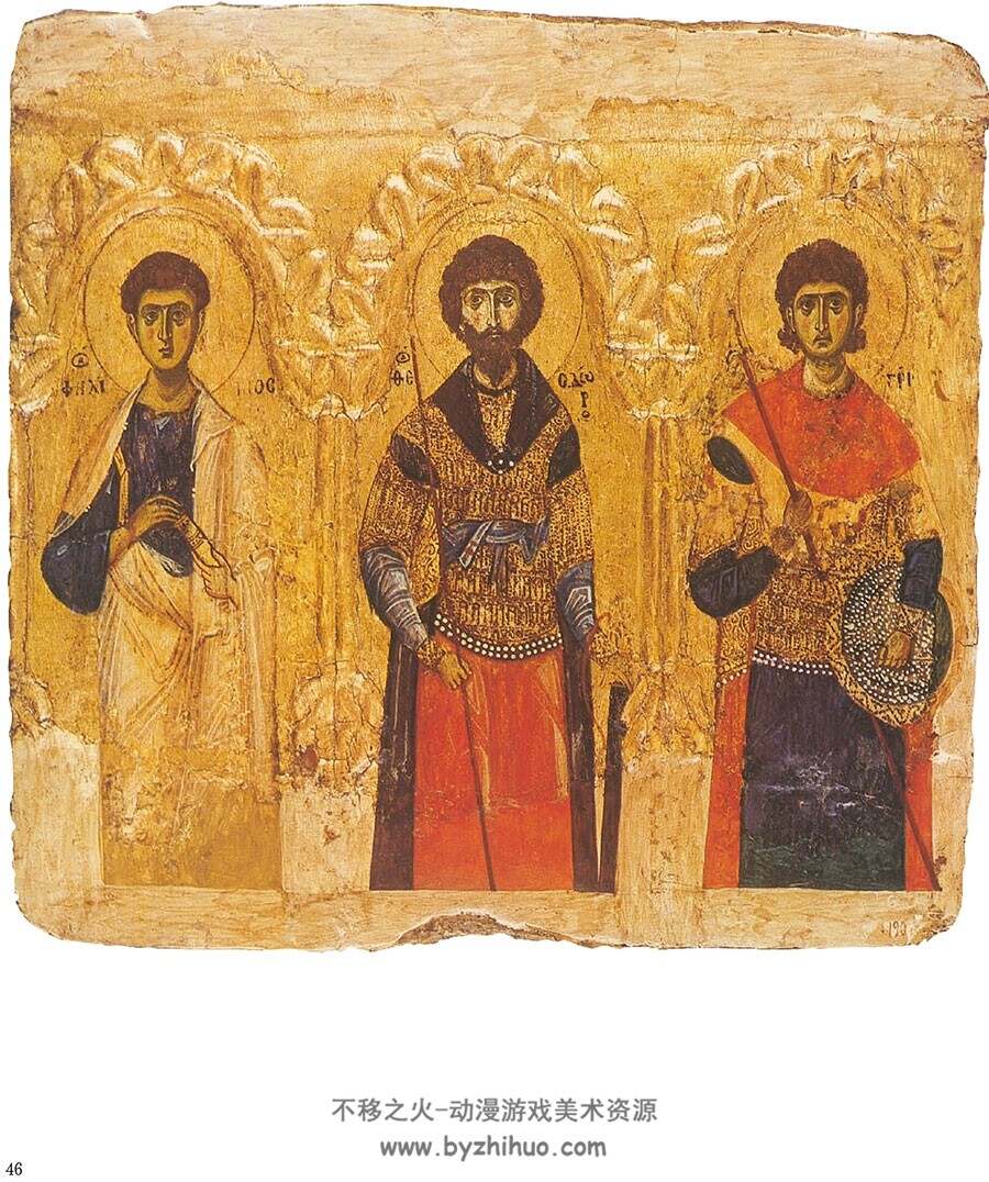 基督教宗教艺术画 美术艺术插画集  Icons (Temporis Collection)