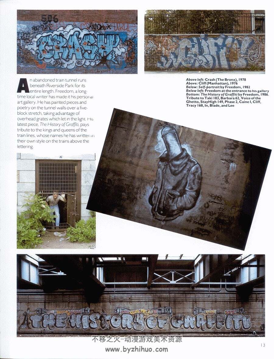 街头艺术涂鸦 Spraycan Art graffiti 1987  图片灵感参考素材
