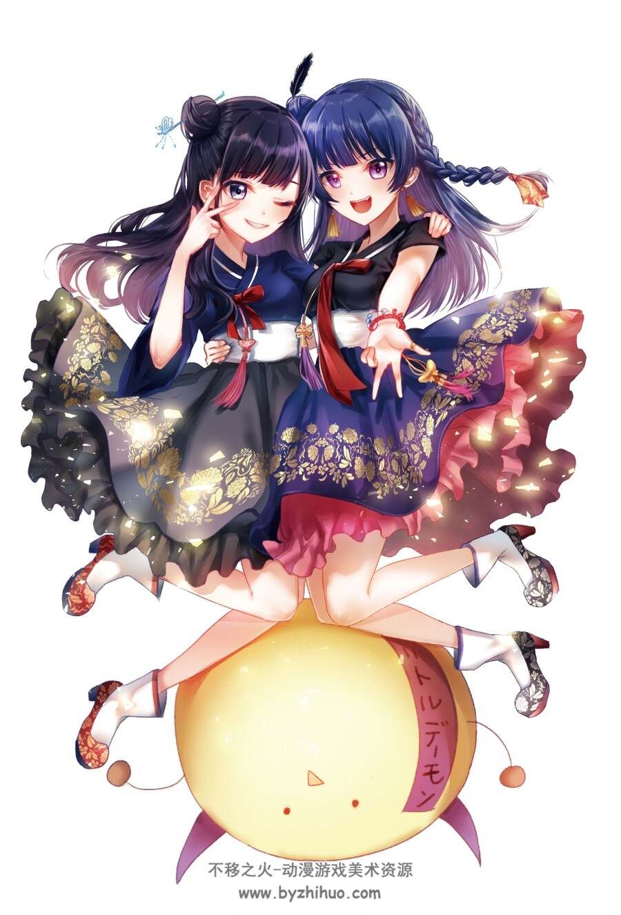魅惑のふともも 同人插画美图分享 157P