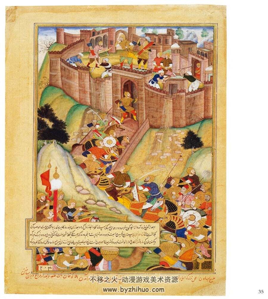印度艺术画集 Art of India 1526-1858 印度画解析欣赏
