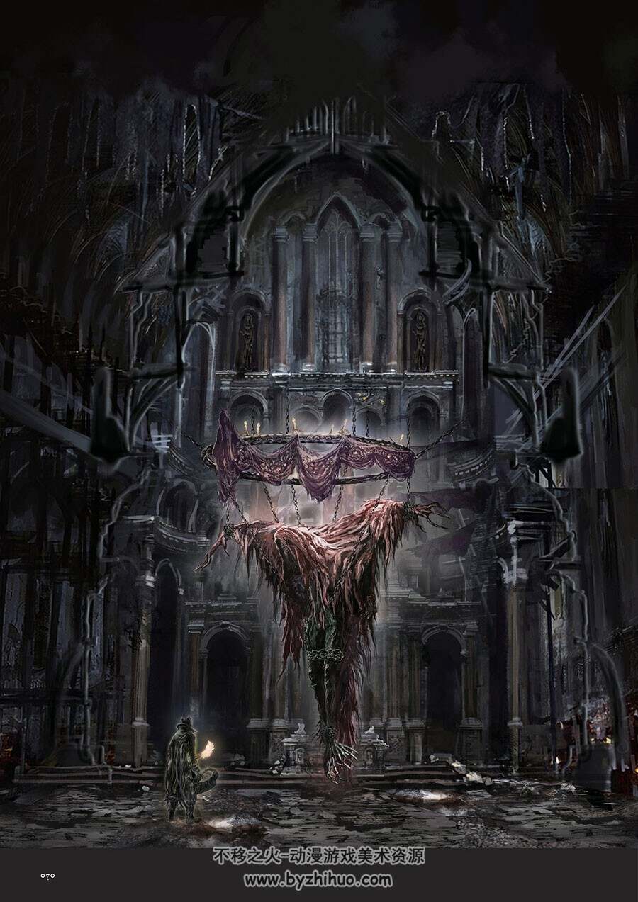 血源诅咒：老猎人 官方原画设定Bloodborne Official Artworks