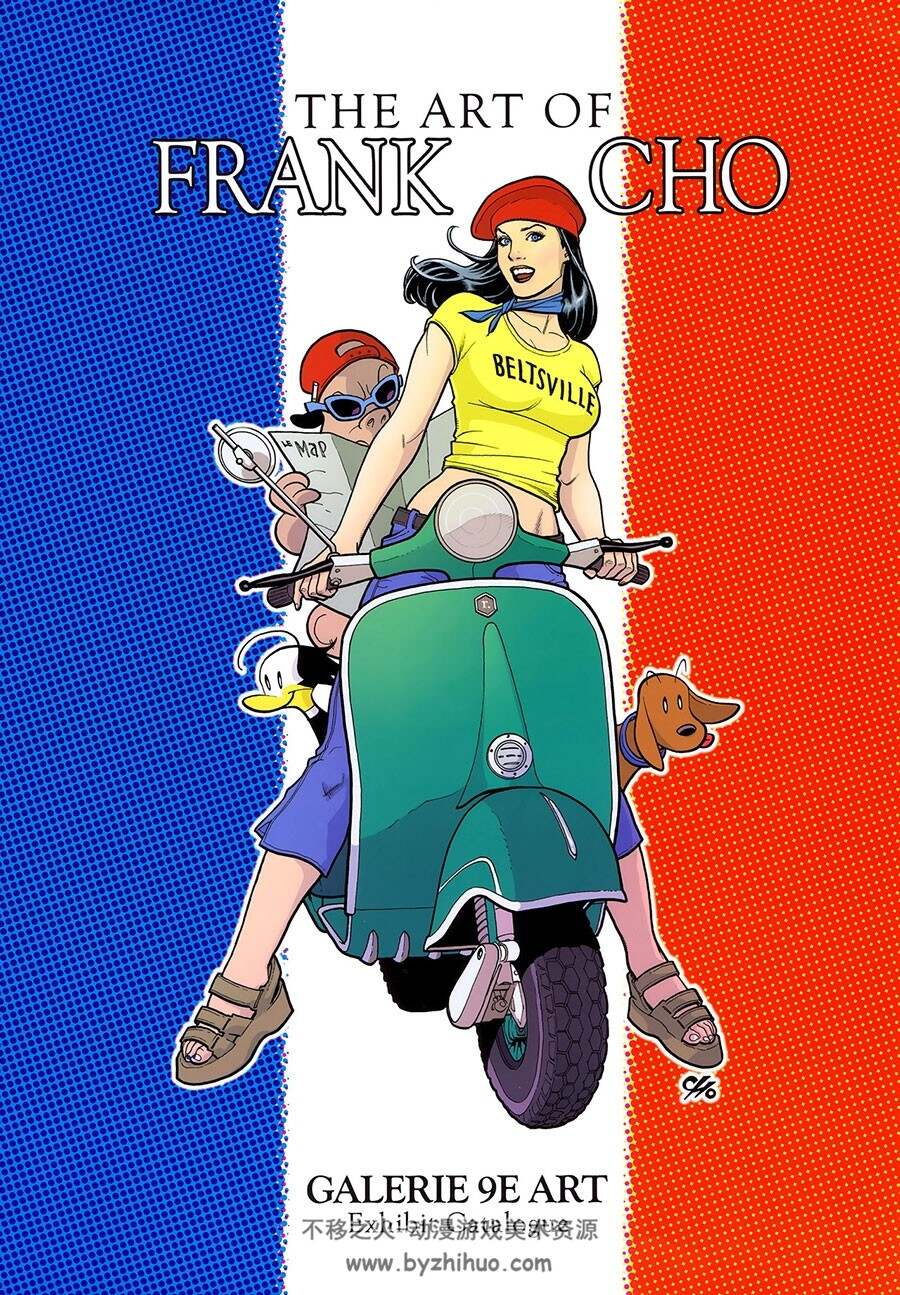 美籍韩裔插画家 Frank Cho 插画作品画集 Exhibit Catalogue 2010