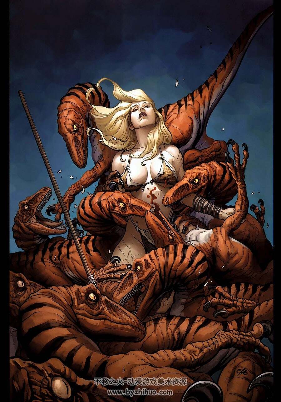 美籍韩裔插画家 Frank Cho 插画作品画集 Exhibit Catalogue 2010