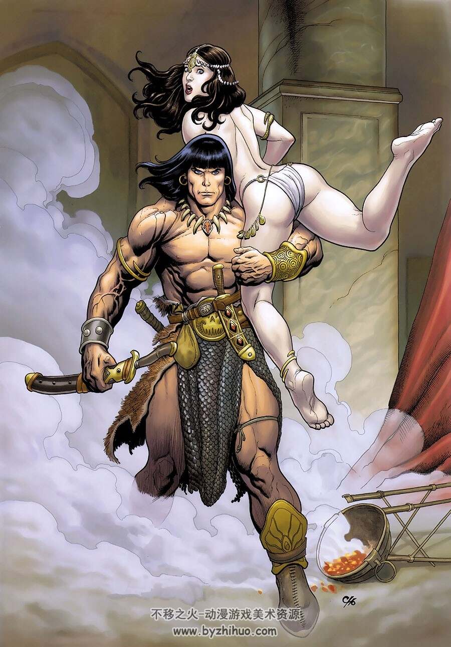 美籍韩裔插画家 Frank Cho 插画作品画集 Exhibit Catalogue 2010