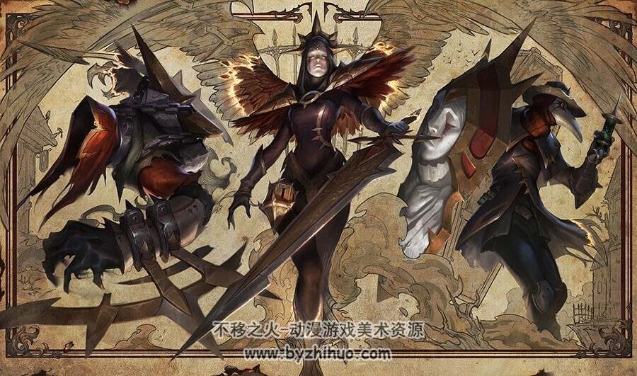 英雄联盟 游戏人物原画壁纸高清下载 930P