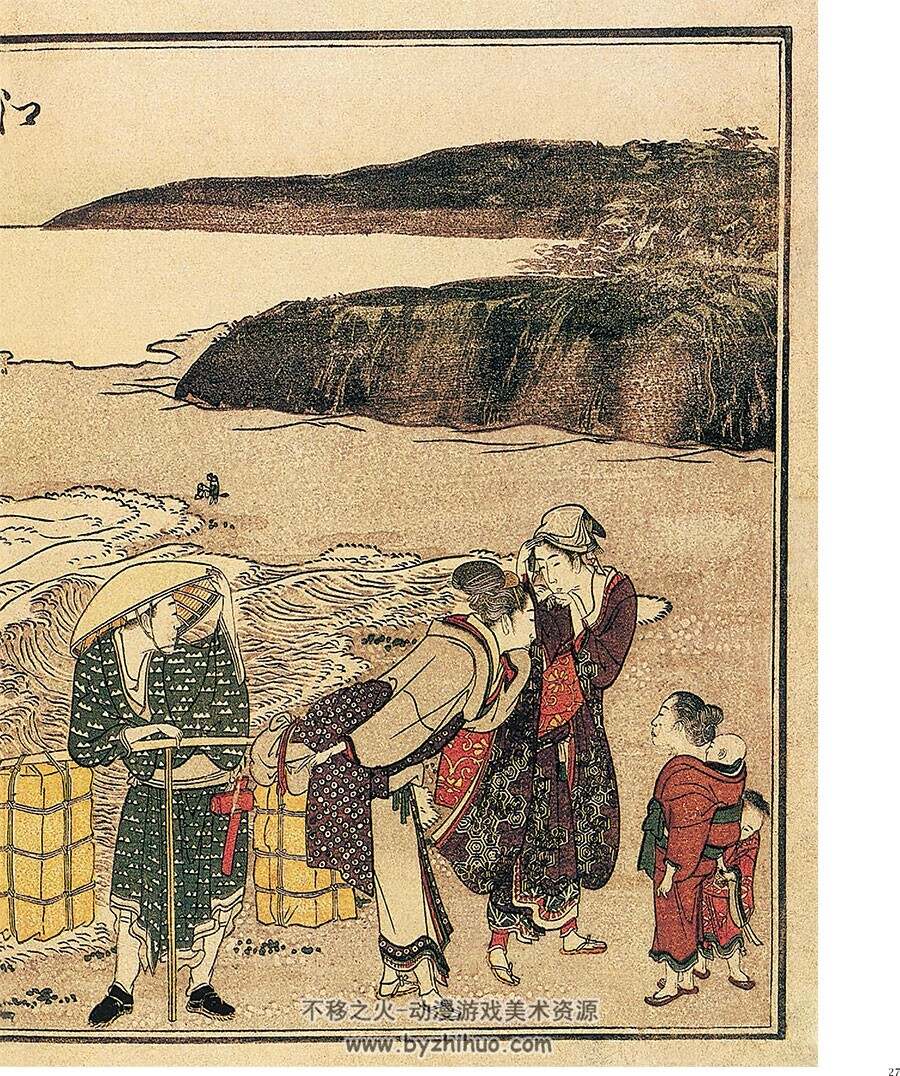 葛饰北斋 Hokusai  日本浮世绘版画大师高清作品欣赏画集 下载