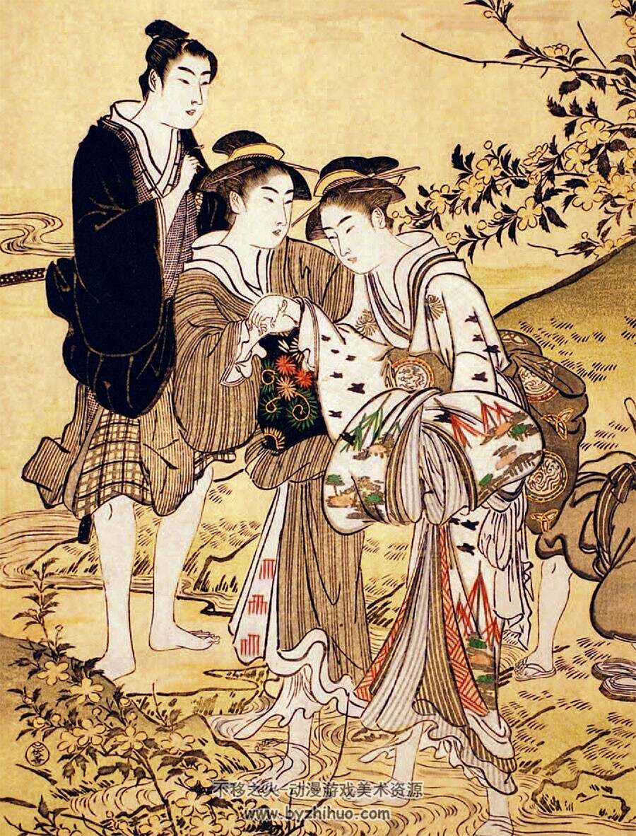 日本木板印刷品1680-1900 Japanese Woodblock Prints 浮世绘作品图片高清画集下载
