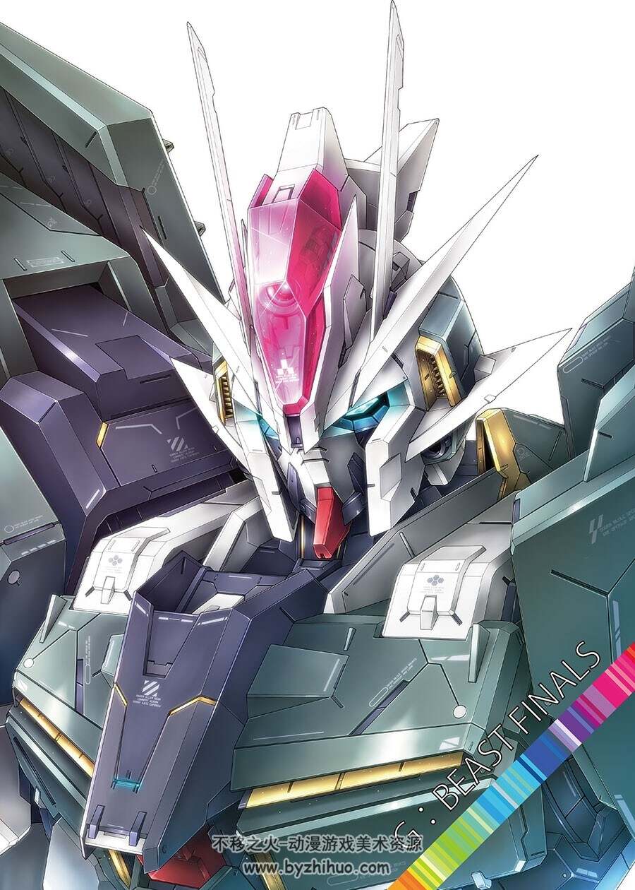 倉持図鑑/仓持図鉴 NOSTALGIC FICTION GUNDAM：BEAST 高达同人CG插画画集 1-6册合集