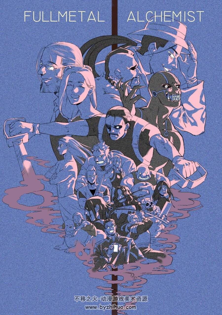 钢之炼金术师 高清同人CG插画壁纸